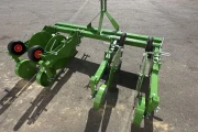 Plastic mulch laying machine 2 row new