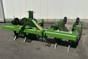 Plastic mulch laying machine 2 row new