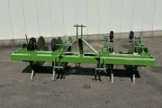 Plastic mulch laying machine 2 row new