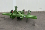 Plastic mulch laying machine 2 row new with fixed middle element
