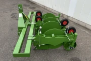 Plastic mulch laying machine 2 row new with fixed middle element