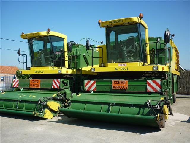 Самоходный сборщик фасоли Ploeger BP 2000