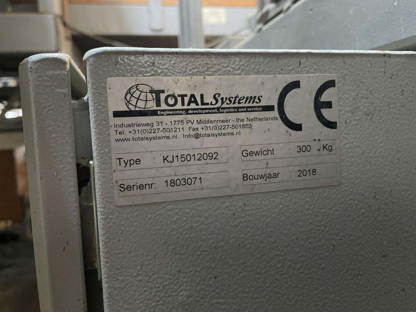 Total Systems Bercomex Potveer ����� ���������� ������� 160 �� ��� ������� ������, ���������, ���� � ������������ �������.