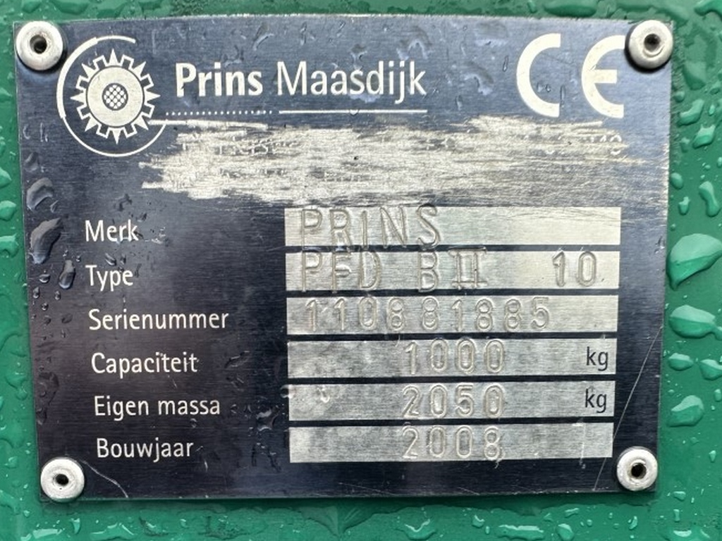 Вилочный погрузчик повышенной проходимости Prins Boxer 1.0 PFD BII