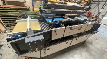 Livellatrice a rulli radiali Pro Vega con 4 selezioni