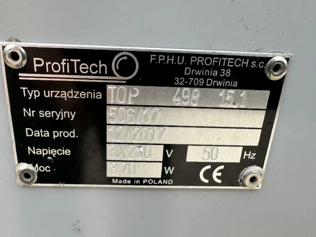 ProfiTech opvoerband 285 x 35 cm • Duijndam Machines