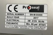 Proseal GT2e Twin topsealmachine met 2 folieprinters