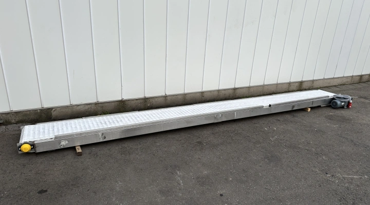 QJ Producties conveyor with modular belt 555 x 45 cm