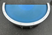 QJ Producties curved conveyor 180 degrees, stainless steel 50 cm