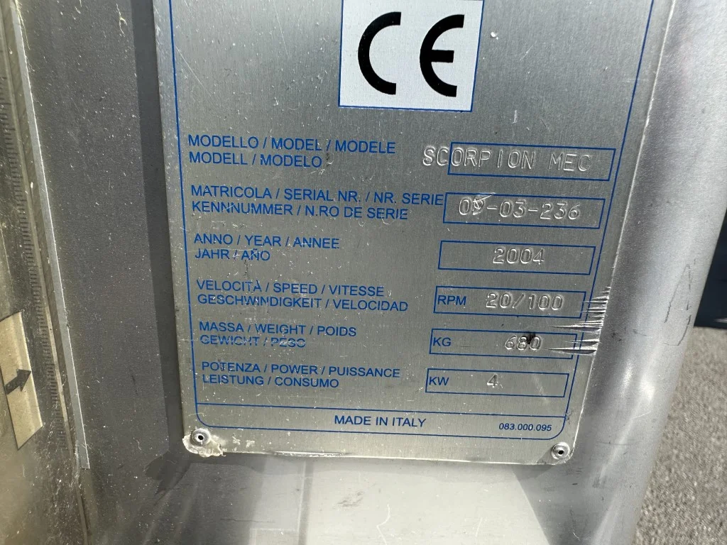 Record Scorpion flow pack machine • Duijndam Machines
