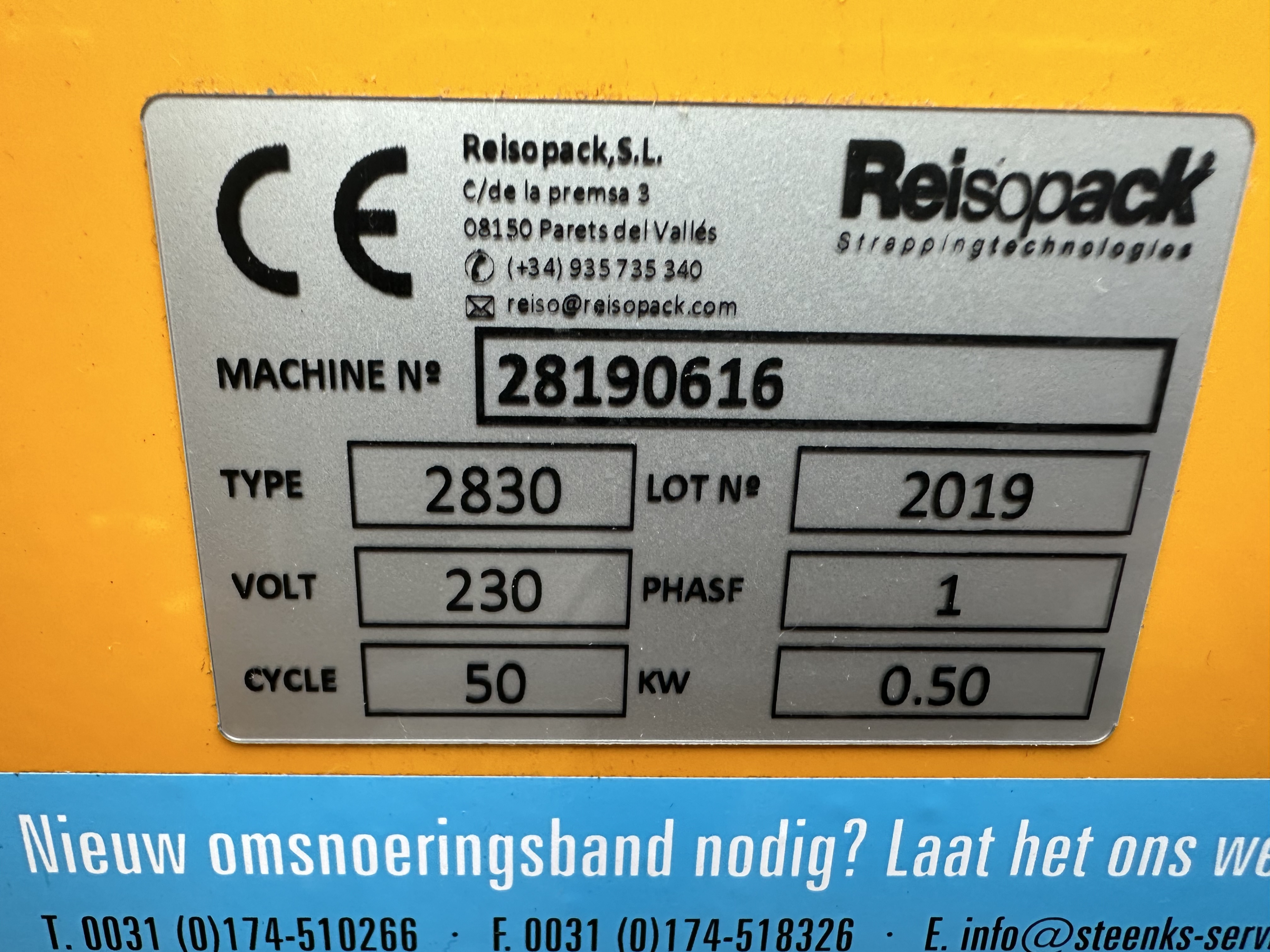 Reisopack 2830