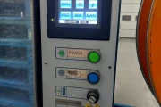 Reisopack 2901 strapping machine with corners