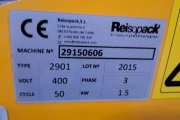 Reisopack 2901 strapping machine with corners