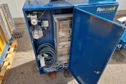 Reisopack 2901 pallet strapping machine with corner applicator