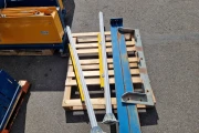 Reisopack 2901 pallet strapping machine with corner applicator