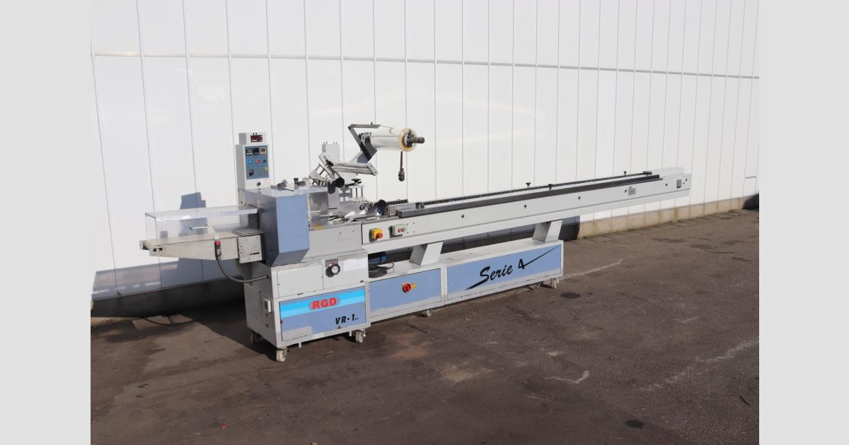 RGD Flow Pack packaging machine • Duijndam Machines