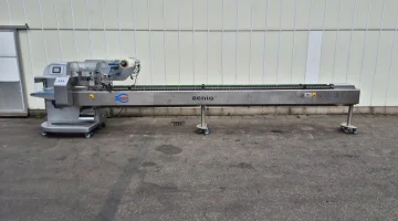 RGD VR-6 Genio flowpackmachine voor losse kwetsbare producten zoals courgettes en aubergines