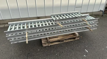 Görgős asztalo rozsdamentes acél 910 x 40 cm