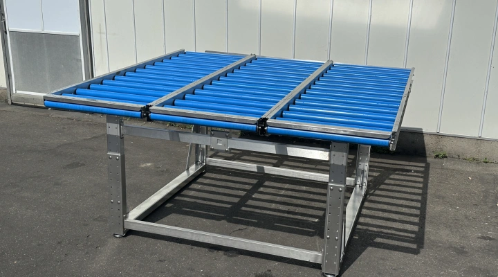 trripple roller conveyor