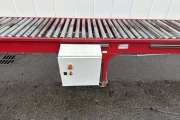 Roller conveyor 1070 cm x 70 cm with curve 90°