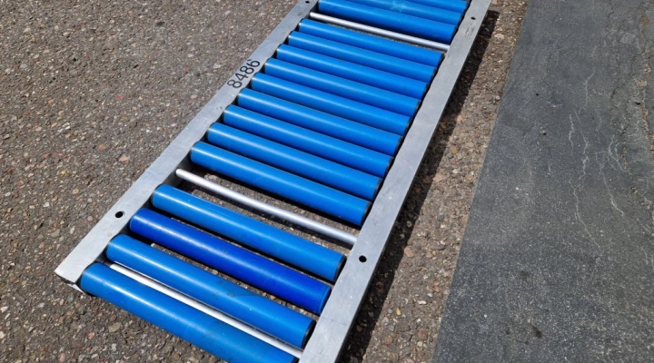 Roller conveyor 120 x 40 cm