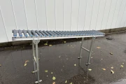 Roller conveyor 215 x 40 cm
