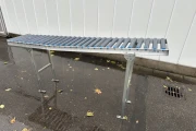 Roller conveyor 215 x 40 cm