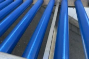 Roller conveyor 215 x 50 cm