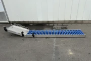 Roller conveyor 270 x 50 cm with slide 110 cm