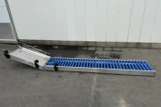 Roller conveyor 270 x 50 cm with slide 110 cm