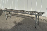 Roller conveyor 295 x 44 cm