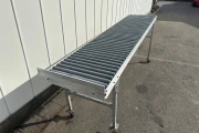 Roller conveyor 300 x 65 cm with wheels