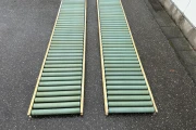 Roller conveyor 345 x 45 cm