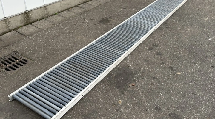 Roller conveyor 500 x 50 cm