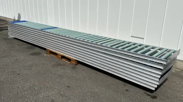 Alluminium frame Роликовый конвейер 550 х 60