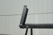 Roller conveyor 635 x 45 cm with stainless steel frame
