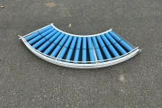 Roller conveyor curve 90° 40 cm
