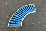 Roller conveyor curve 90° 40 cm