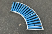 Roller conveyor curve 90° 40 cm