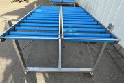 Roller conveyor double 200 x 62