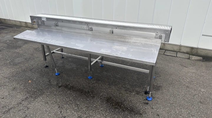 Roller conveyor driven 250 x 23 cm