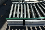 Roller conveyor driven, curved, 64 cm wide
