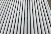 Roller inspection conveyor stainless steel, 260 x 70 cm