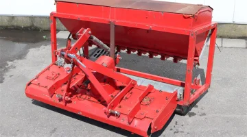 Lely grade rotativa 135 cm com semeadora