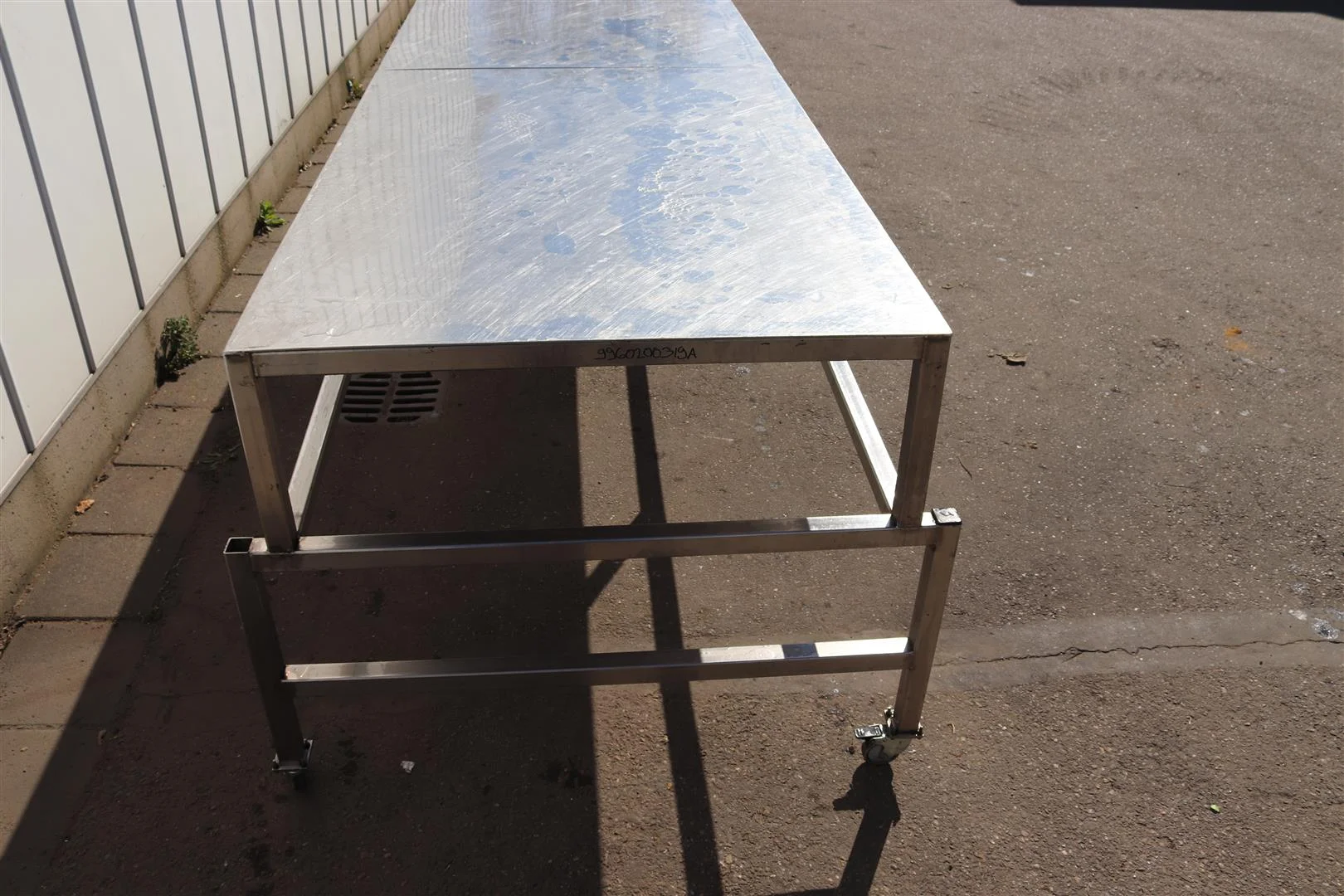 Paktafel Rvs RVS paktafel 300 x 100 cm • Duijndam Machines