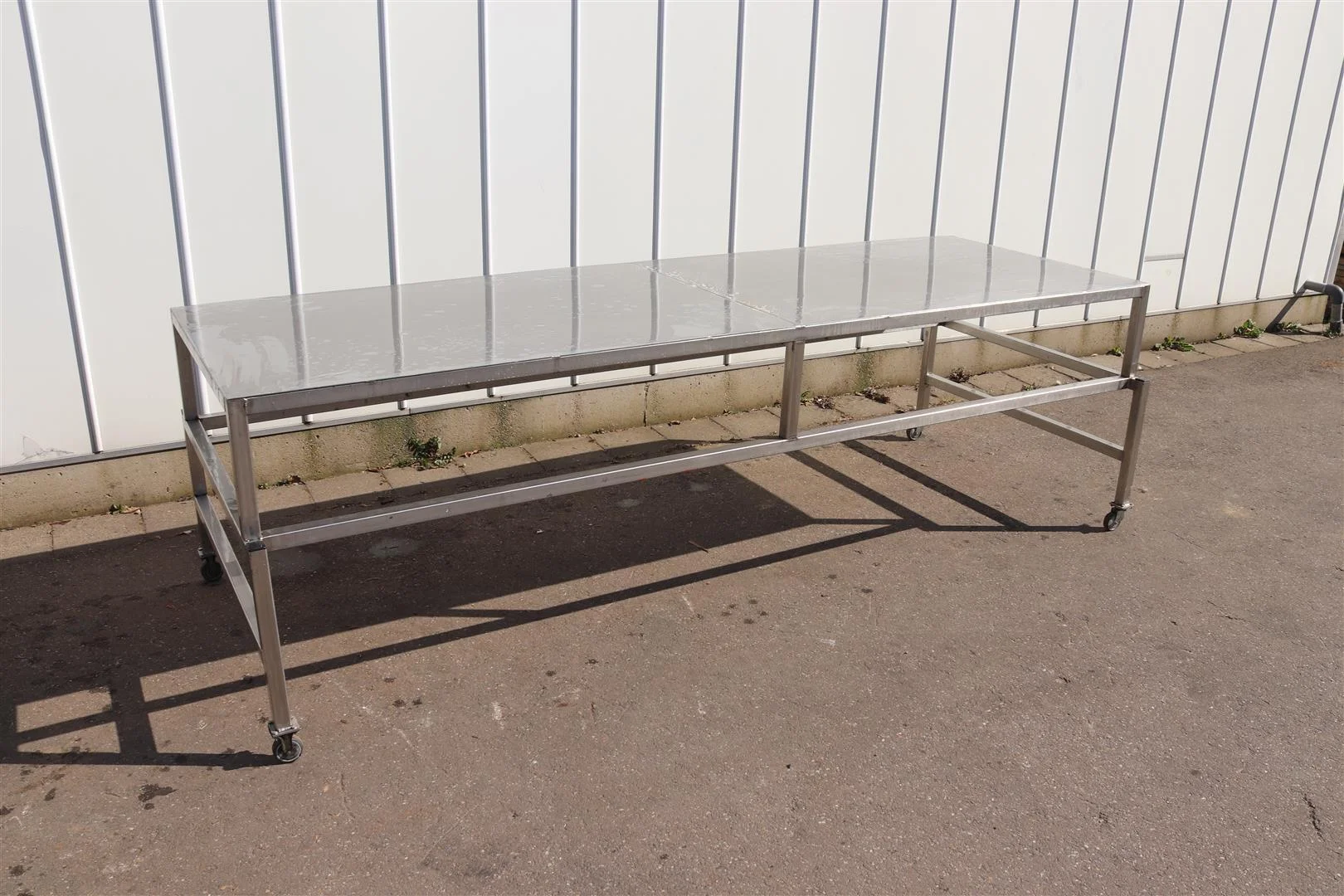 Paktafel Rvs RVS paktafel 300 x 100 cm • Duijndam Machines