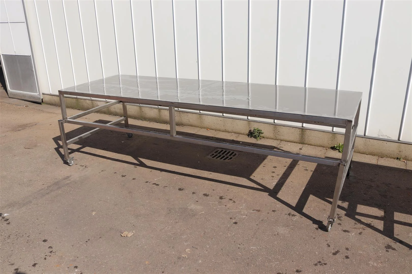 Paktafel Rvs RVS paktafel 300 x 100 cm • Duijndam Machines