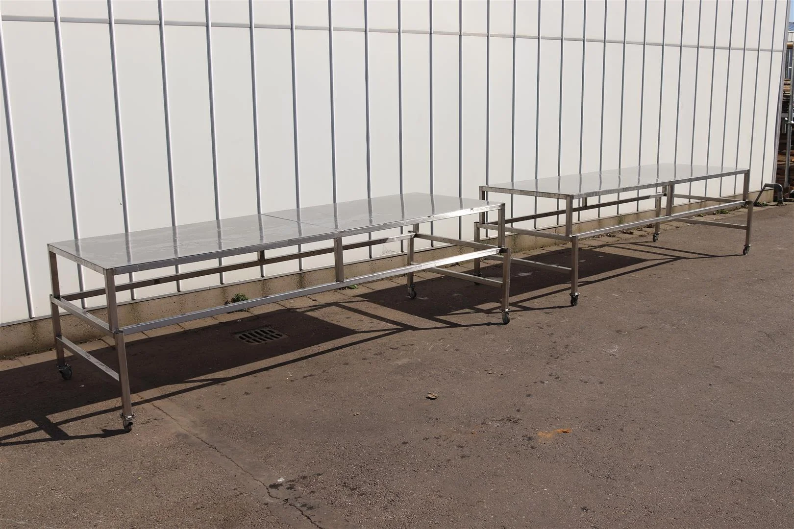 Paktafel Rvs RVS paktafel 300 x 100 cm • Duijndam Machines