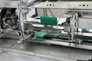 S.M.I carton box folding machine with Melton Glue machine