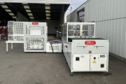 Sacmi TF40 box folding machine with TS43 stacking unit